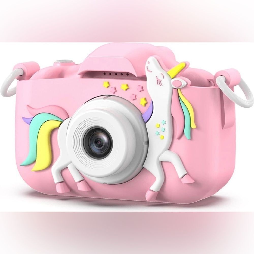 Pink Unicorn Digital Camera w/ Unicorn Design - Video Capability - Compact- NIB